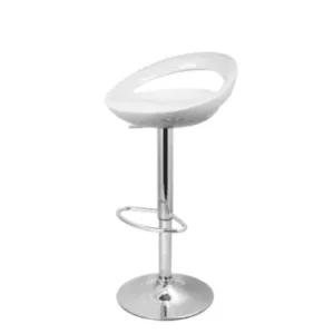bubble barstool white