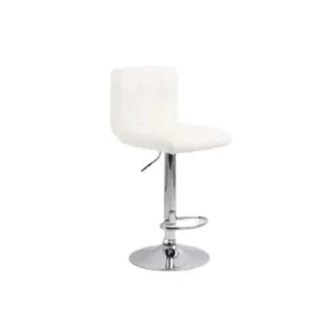 cubed barstool – white