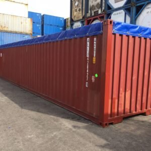 40ft open top containers