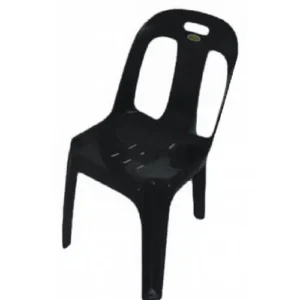 formosa black plastic catering chair