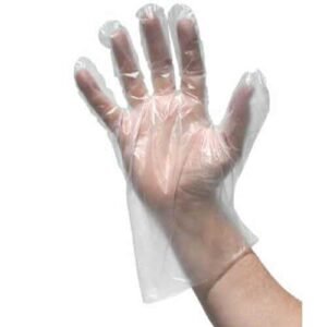 gloves plastic disposable 100’s