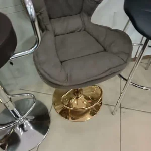 gold bucket bar stool