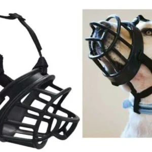 dog muzzle #2 hard plastic