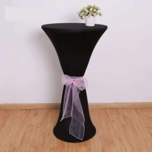 cocktail table and table cloth combo