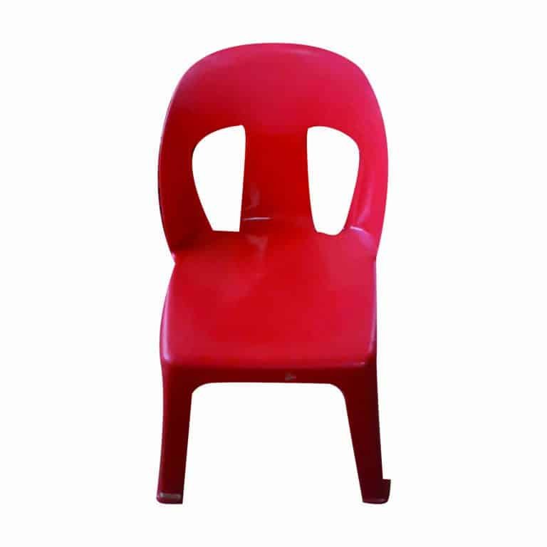 red plastic chair red plastic chair