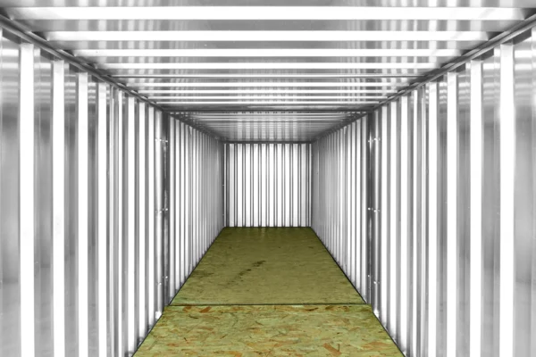 6m x 2.1m end linked flat packed galvanised1 600x400 1