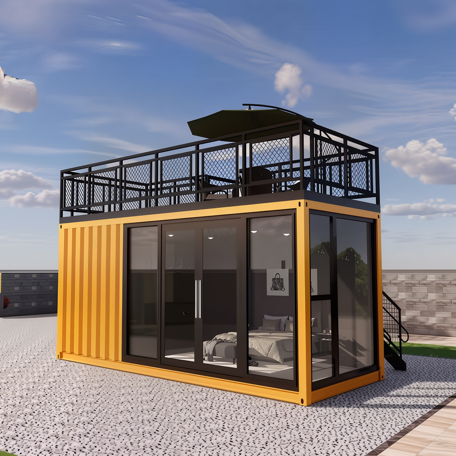 unblurimageai high quality 20ft prefab shipping container house 1 1